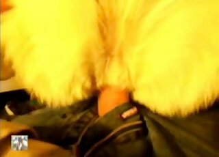 Hot creature gets impaled on this dude's massive penis up close