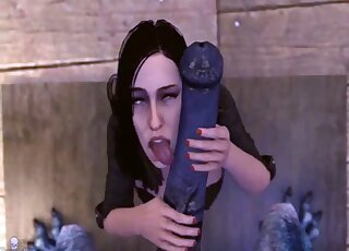 Yennefer from the Witcher is prepared to fuck even the monsters